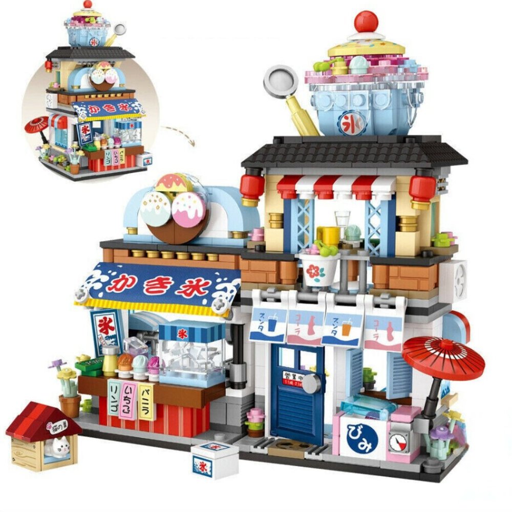 Loz MINI Building Blocks - Shaved Ice Shop 1219 - 668 pcs